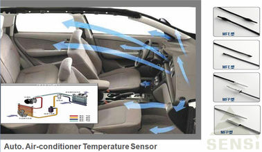 ऑटो एयर कंडीशनर के लिए एल्यूमिनियम एनटीसी तापमान सेंसर जांच फास्ट ताप