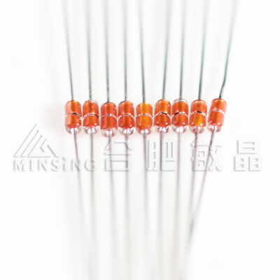 MF58 Axial Glass-Sealed NTC Thermistor, 100K ± 1% हाई प्रेसिजन, B3990