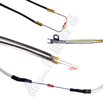 MF58 Axial Glass-Sealed NTC Thermistor, 100K ± 1% हाई प्रेसिजन, B3990